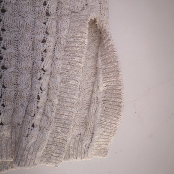 Venezia Ladies Beige Straight Fit Size 22/24 V-neck Tunic / Sweater - Picture 6 of 10